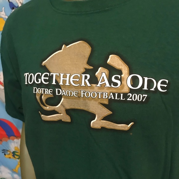 Rare Adidas Notre Dame Fighting Irish The Shirt - Picture 4 of 6